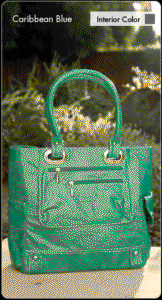Zuma - Namaste Knitting Bag Caribbean Blue